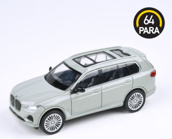 Available To Order – BMW X7 Nardo Grey (RHD) 1:64 (PAR 65195)