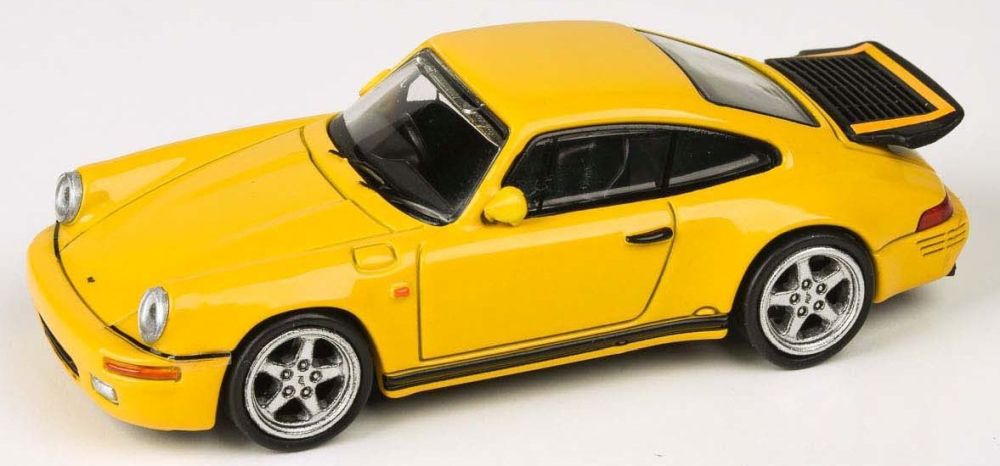 Available to Order – RUF CTR Yellowbird 1987 Yellow (RHD) 1:64 (PAR 65291)