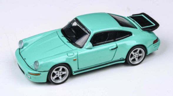 Available to Order – RUF CTR Yellowbird 1987 Mint Green (RHD) 1:64 (PAR 65293)