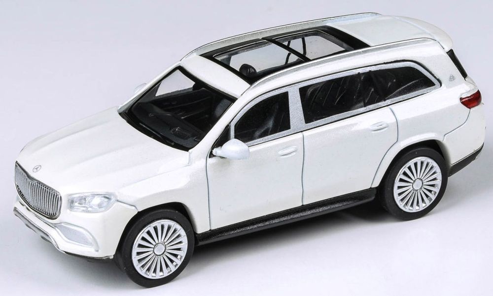 Available to Order – Mercedes Maybach GLS White (RHD) 1:64 (PAR 65302)
