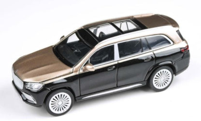 Available to Order – Mercedes Maybach GLS Obsidian Black/Gold (RHD) 1:64 (PAR 65303)