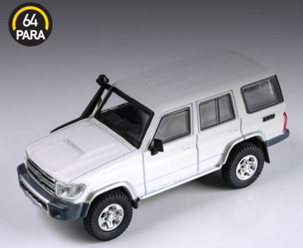 Available to Order – Toyota Land Cruiser French Vanilla (RHD) LC76 1:64 (PAR 65311)