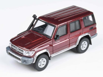 Available to Order – Toyota Land Cruiser 76 Merlot Red (RHD) 1:64 (PAR 65313)