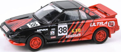 Available to Order – Toyota MR2 MK1 Autocross Livery 1985 (RHD) 1:64 (PAR 65364)