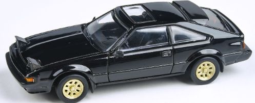 Available to Order – Toyota Celica XX Black (Lights Up) 1984 1:64 (PAR 65463)