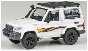 Available to Order – Toyota Land Cruiser LC71 White Anniversary Edition 2023 (RHD) 1:64 (PAR 65567)