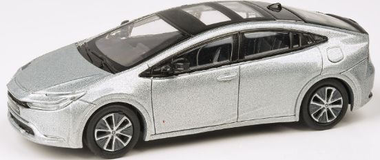 Available to Order – Toyota Prius Cutting Edge Silver 2023 (RHD) 1:64 (PAR 65601)