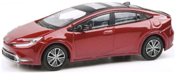 Available to Order – Toyota Prius Supersonic Red 2023 (RHD) 1:64 (PAR 65603)