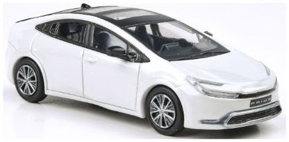 Available to Order – Toyota Prius Wind Chill White 2023 (RHD) 1:64 (PAR 65604)