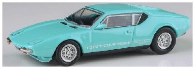 Available To Order – De Tomaso Pantera Verde Aqua 1974 (RHD) 1:64 (PAR 65645)