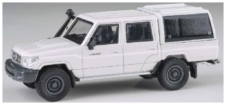 Toyota Land Cruiser 79 French Vanilla w/Canopy (RHD) 1:64 – diecast model