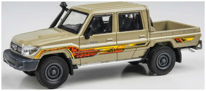 Available to Order – Toyota Land Cruiser 79 Sandy Taupe 2014 (RHD) 1:64 (PAR 65685)