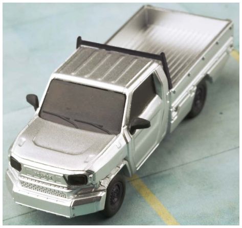 Available To Order – Toyota Hilux Champ Tamaraw Silver Metallic 2025 1:64 Para64 Model (PAR 65701)