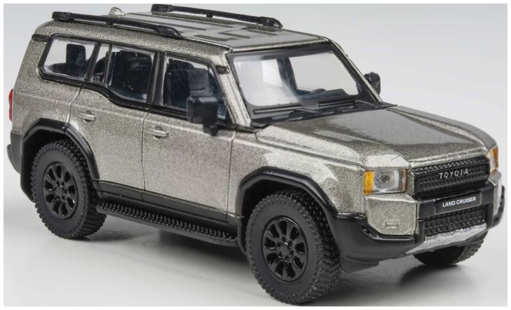 Available to Order – Toyota Land Cruiser 250 Meteor Silver 2024 (RHD) 1:64 (PAR 65746)