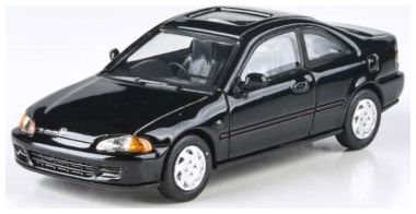 Available to Order – Honda Civic Coupe EJ1 Black 1995 (RHD) 1:64 (PAR 65761)