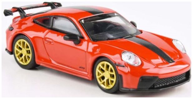 Available to Order – Porsche 911 GT3 (992.2) Guards Red 2025 (RHD) 1:64 (PAR 65871)