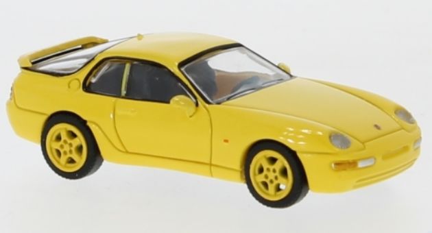 Porsche 968 Yellow 1991 1:87 – diecast model