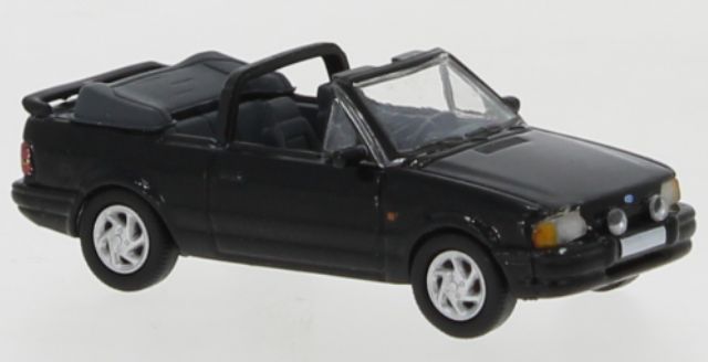 Ford Escort IV Cabriolet Black 1986 1:87 – diecast model