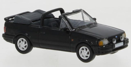 Ford Escort IV Cabriolet Black 1986 1:87 – diecast model
