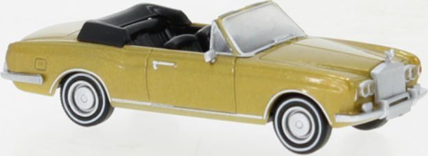 Rolls Royce Corniche Gold 1971 1:87 – diecast model