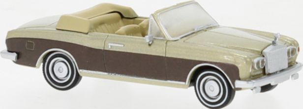Rolls Royce Corniche Beige/Brown 1971 1:87 – diecast model
