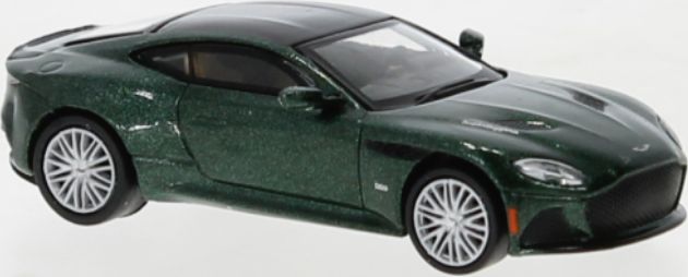Aston Martin DBS Superleggera Metallic Dark Green 2019 1:87 – diecast model
