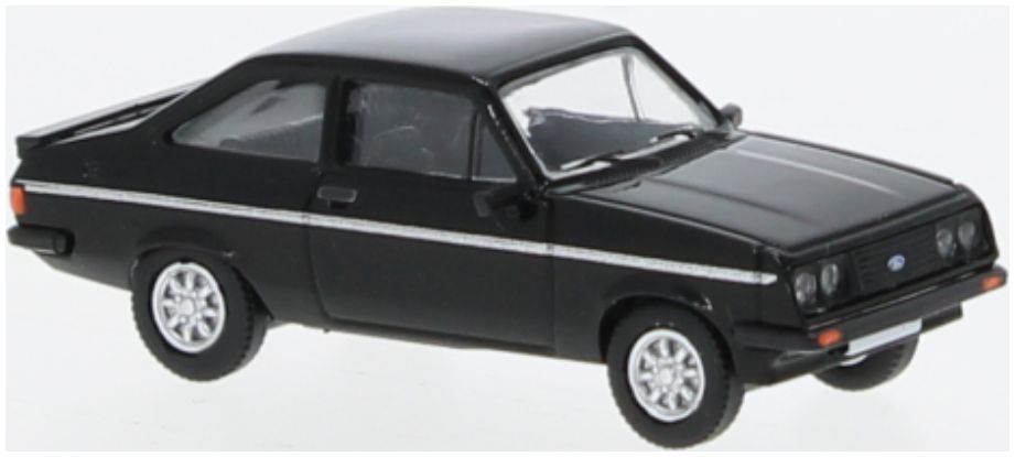 Ford Escort MK II R Black 1:87 – diecast model