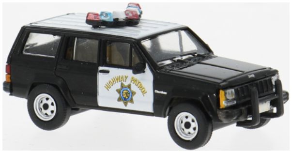 Jeep Cherokee 1984 California Highway Patrol 1:87 – diecast model