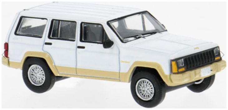 Jeep Cherokee White 1984 1:87 – diecast model