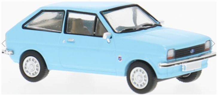 Available To Order – Ford Fiesta MK I Light Blue 1975 1:87 PCX Model (PCX 870768)