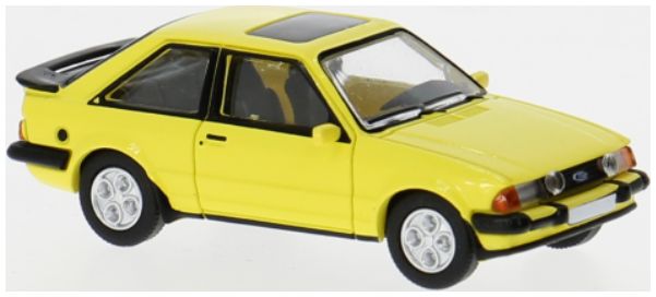 Ford Escort MK III XR3i Yellow 1982 1:87 – diecast model