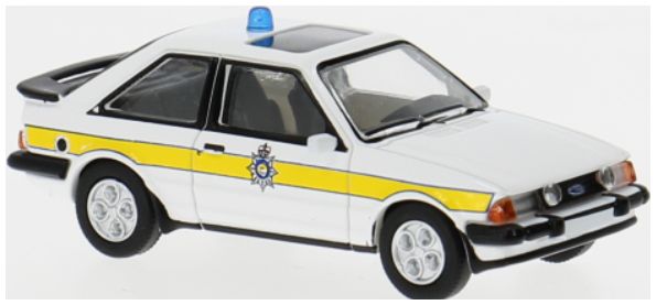 Ford Escort MK III XR3i 1982 Police (GB) 1:87 – diecast model