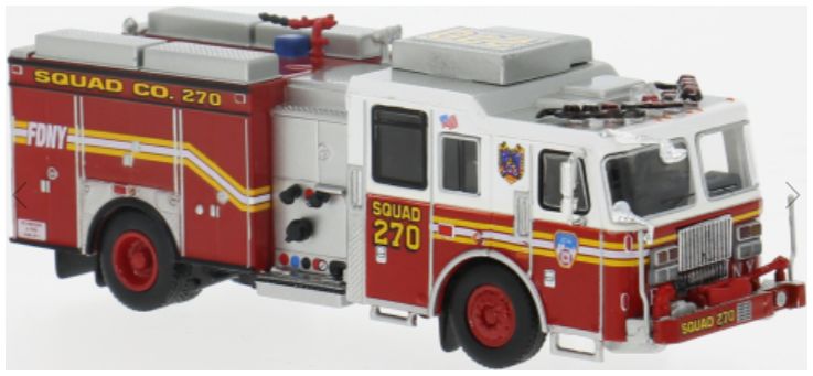Seagrave Attacker 2013 FDNY Queens 1:87 – diecast model