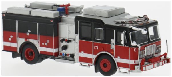 Seagrave Attacker Red/Black 2013 1:87 – diecast model