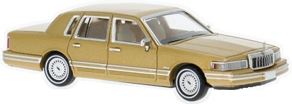 Lincoln Town Car Gold 1991 1:87 PCX Model