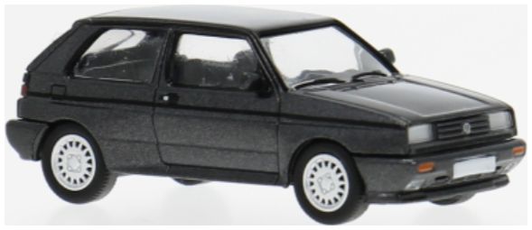 Available To Order – VW Rallye Golf Dark Grey 1989 1:87 PCX Model (PCX 871598)