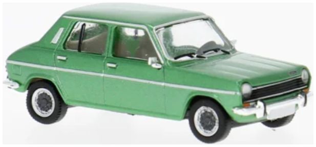 Available To Order – Simca 1100 Light Green 1975 1:87 PCX Model (PCX 871706)