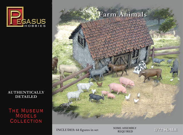 Farm Animals 1:72 – diecast model