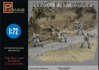 WWII German Fallschirmjager 1:72 – diecast model