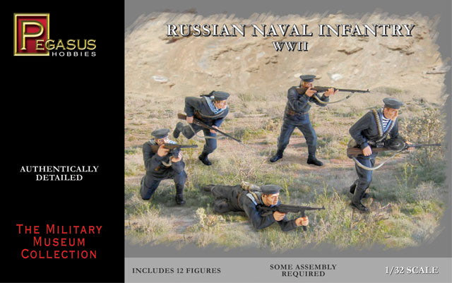 Russian Naval Infantry WWII 1:72 – diecast model