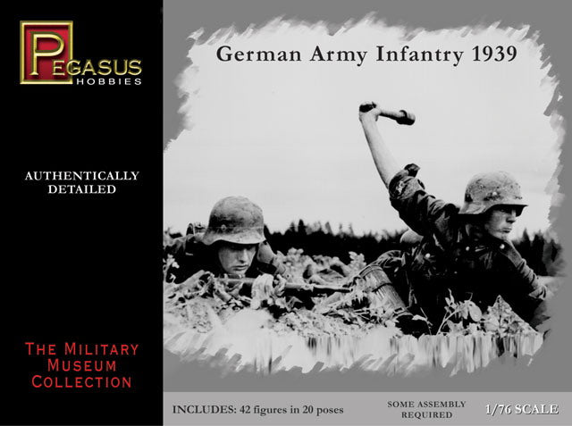 German Army Infantry 1:76 – diecast model