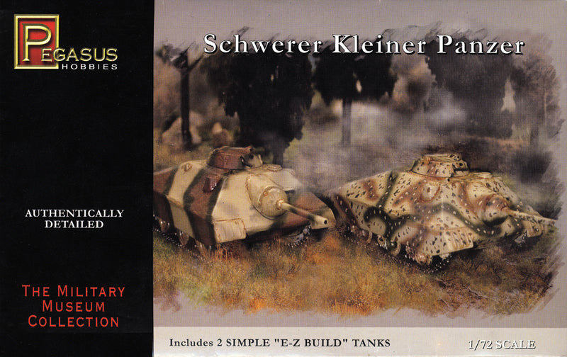 Schwerer Kleiner Panzer (2 per box) 1:72 – diecast model