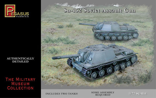 Su-152 Soviet Assault Guns (2 per box) 1:72 – diecast model