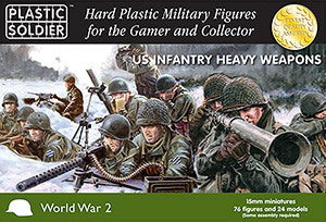 Available To Order – American Heavy Weapons 1944-45 15MM Plastic Soldier Company Model (PLA WW2015007)