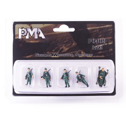 Available to Order – German Wounded Soldier 1:72 Model (PMAP0409)