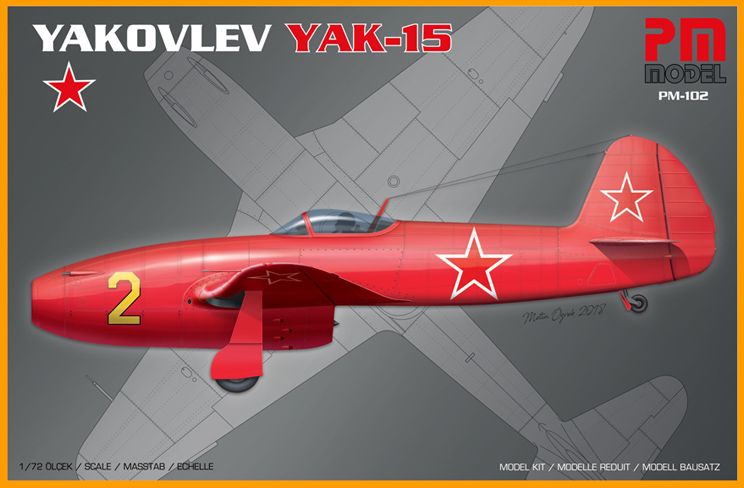 Available to Order – Yakovlev YAK-15 1:72 (PMM 102)
