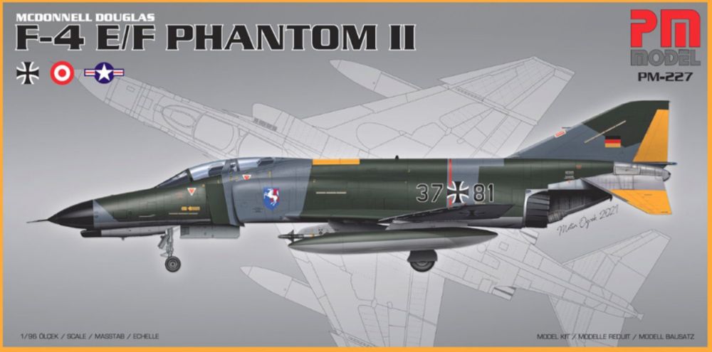 Available To Order – F-4 E/F Phantom II 1:96 PM Models Model (PMM 227)
