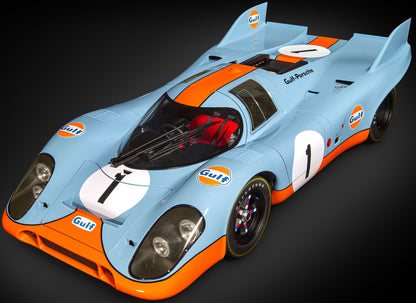 Available To Order – Porsche 917K - Gulf Edition th Scale Kit 1:8 Pocher Model (POC HK118)
