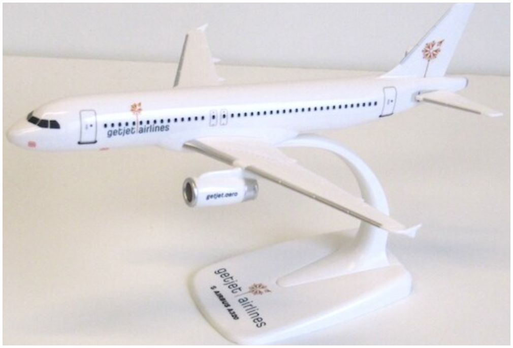 Available To Order – Airbus A320 Getjet 1:200 (PPC 225063)