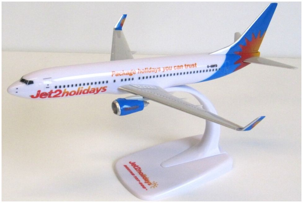 Boeing B737-800 JET2 Holidays 1:200 PPC Holland Model